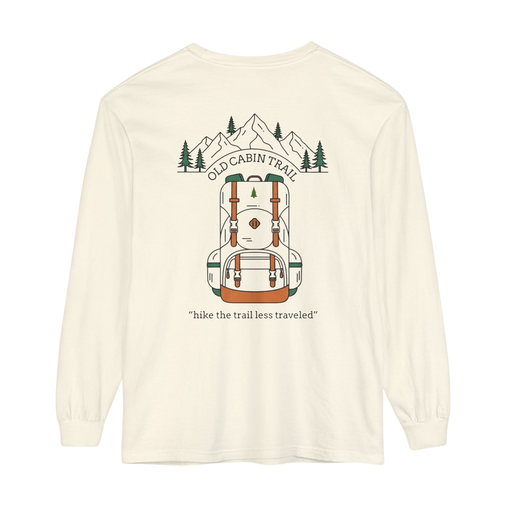 "Backpacker" Long Sleeve Tee