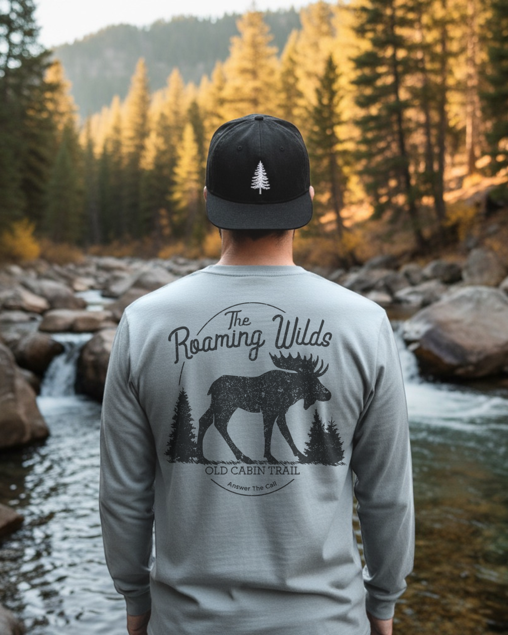 "Roaming Wilds" Long Sleeve Tee