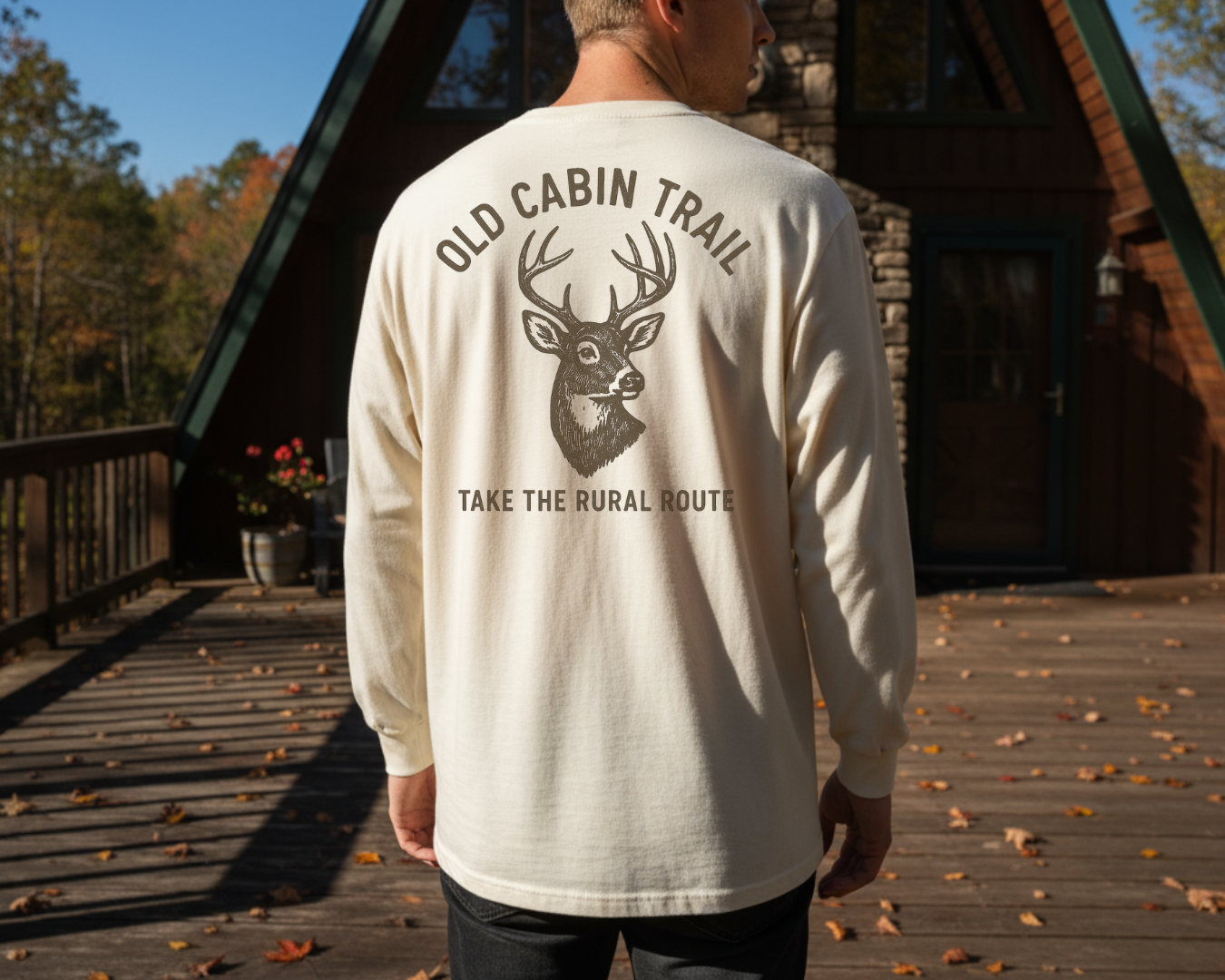 "Rural Route" Long Sleeve Tee