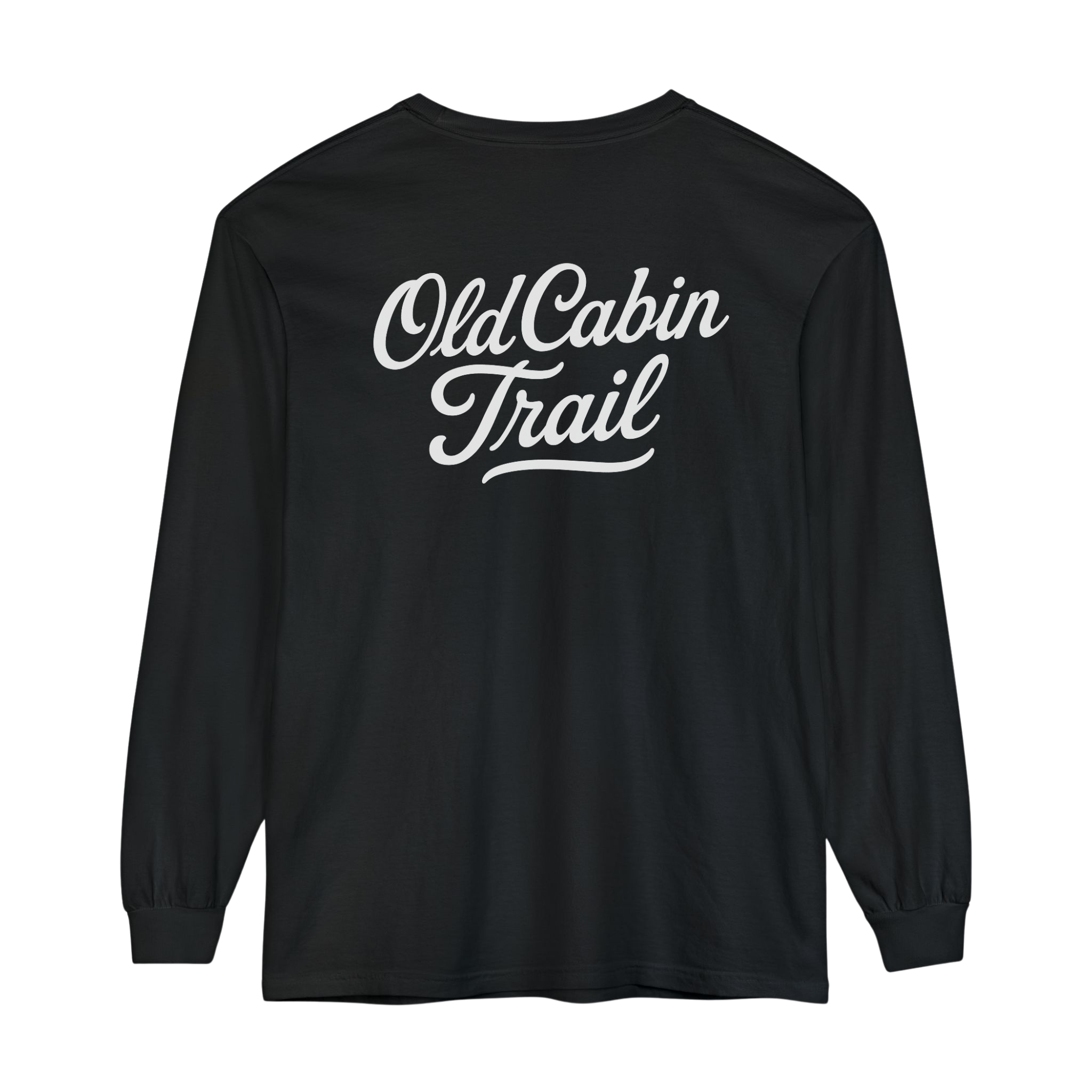 "Trail Script" Long Sleeve Tee