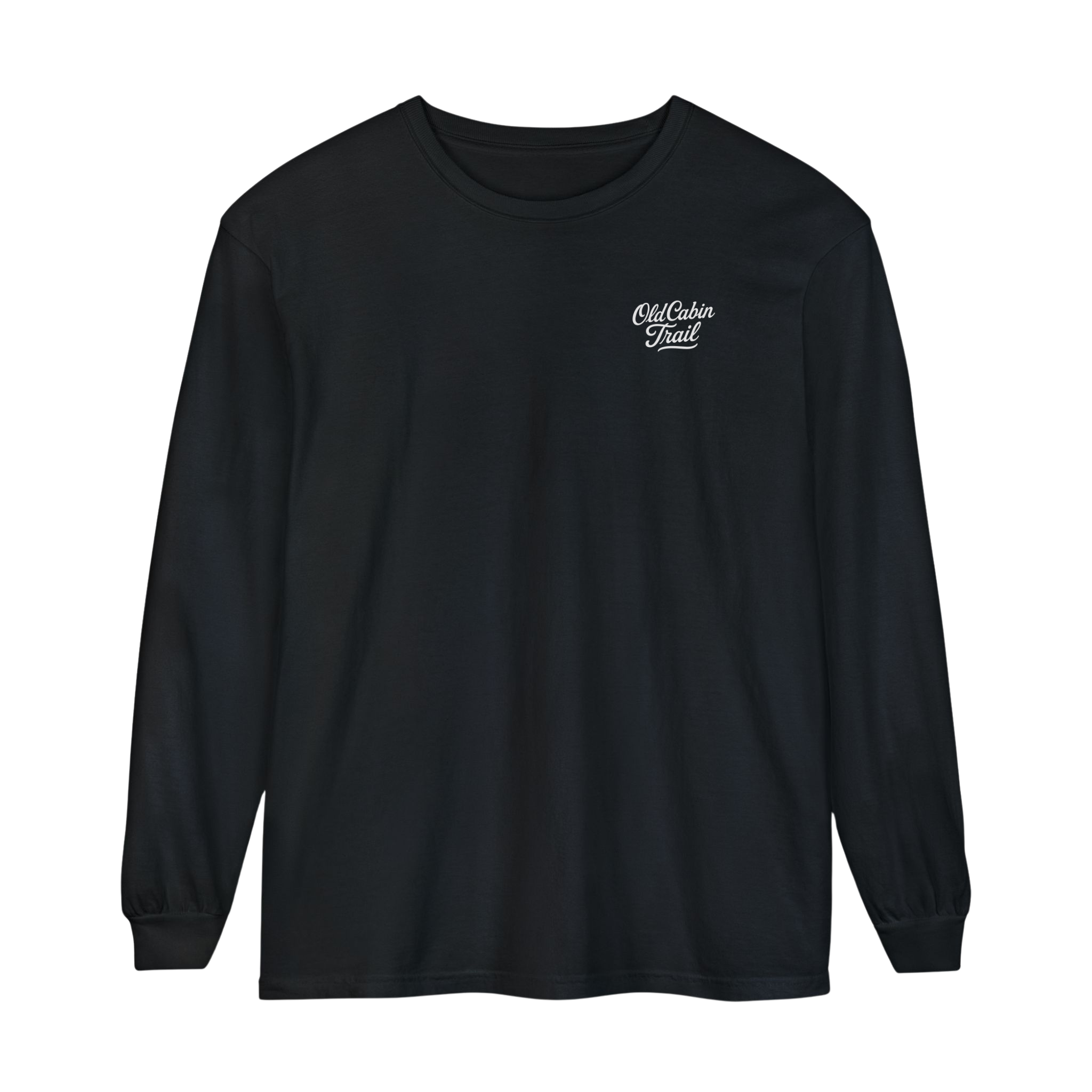 "Trail Script" Long Sleeve Tee