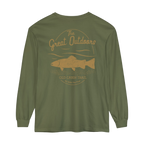 "Go with the flow" Long Sleeve Tee