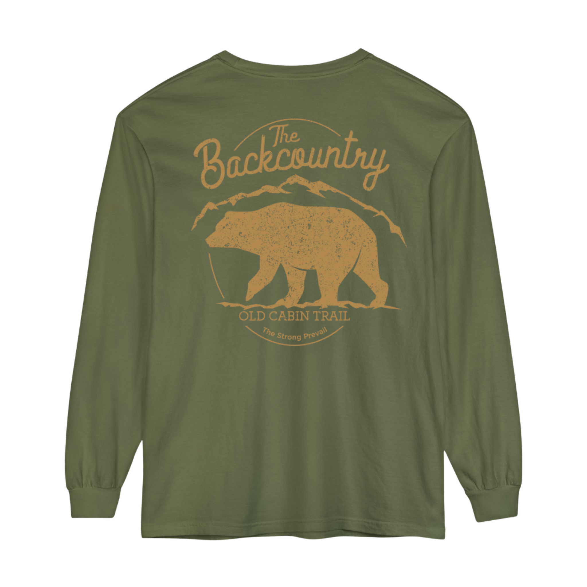 "Strong Prevail" Long Sleeve Tee