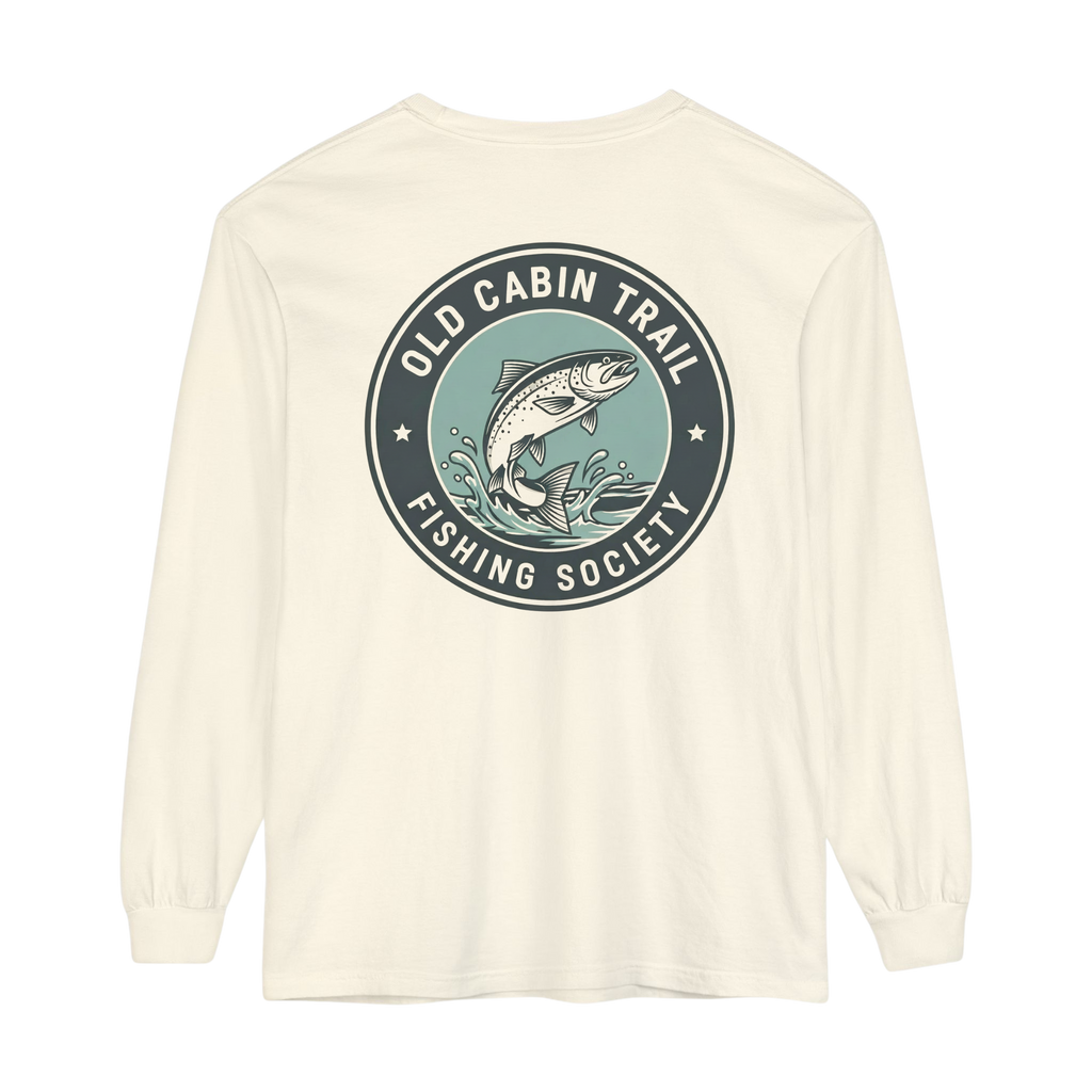"Fishing Society" Long Sleeve Tee
