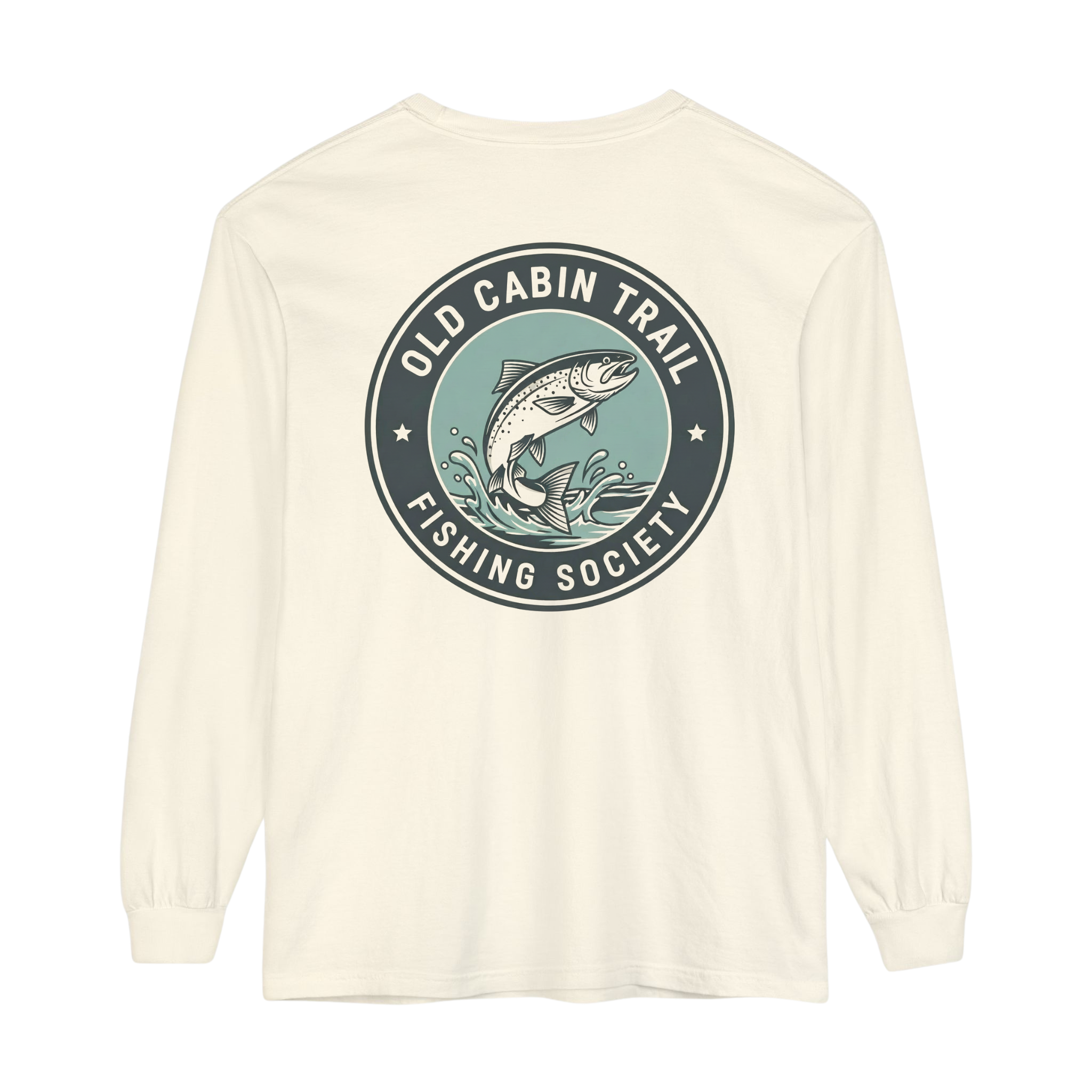 "Fishing Society" Long Sleeve Tee