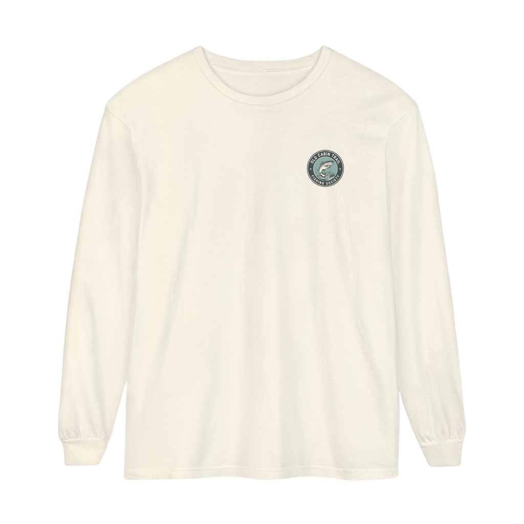 "Fishing Society" Long Sleeve Tee