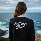 "Trail Script" Long Sleeve Tee